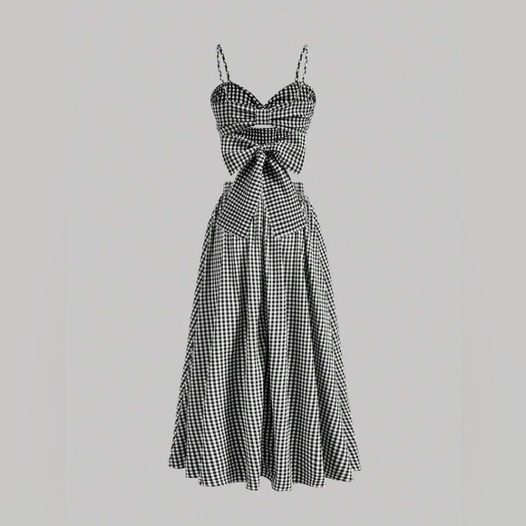 Gingham 2-Piece Set, Size Medium - Picture 2 of 8